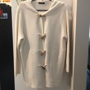 Cotton hooded sweater